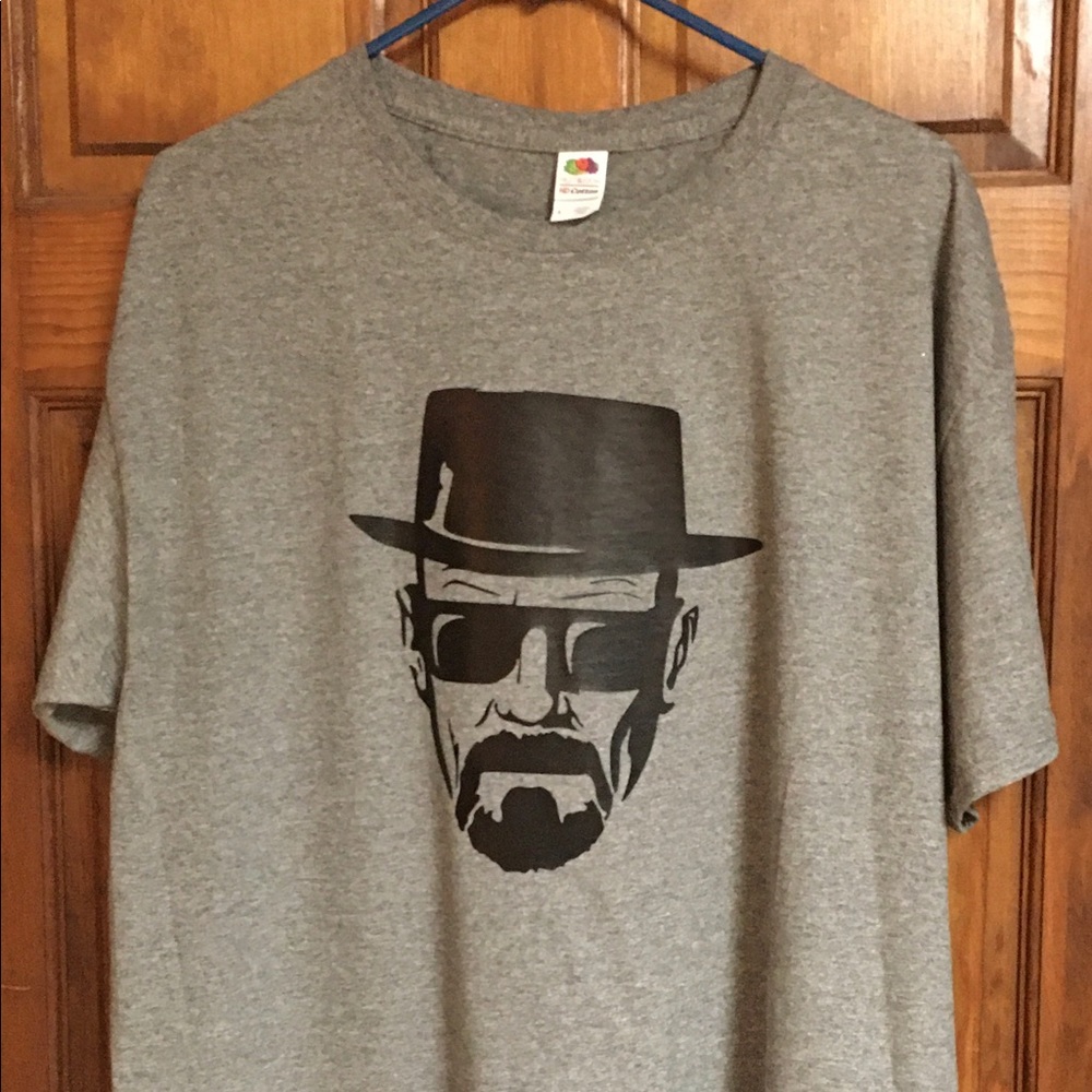 HEISENBERG Breaking Bad Graphic T-shirt Tee